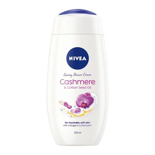 Nivea Cashmere & Cotton Seed Oil Caring Shower Cream 250ml