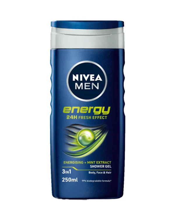 Nivea Men Energy 24H Fresh Effect Shower Gel 250ml