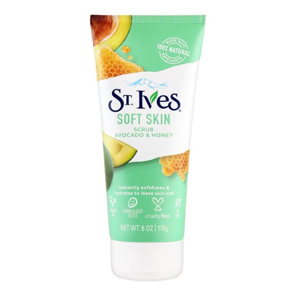 ST.IVES SOFT SKIN SCRUB AVOCADO & HONEY 170g