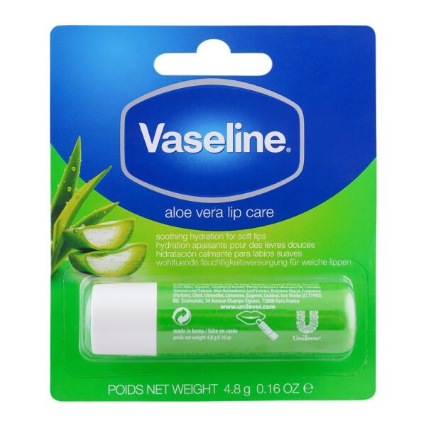 VASELINE ALOE VERA LIP CARE 4.8G